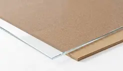 Vetro Crilex Trasparentee Pannello MDF
