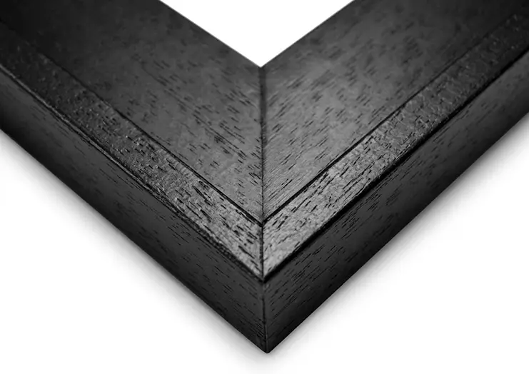 Cornice su Misura Americana Nero Opaca