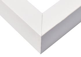 Cornice su Misura Basic Bianca Poro Chiuso