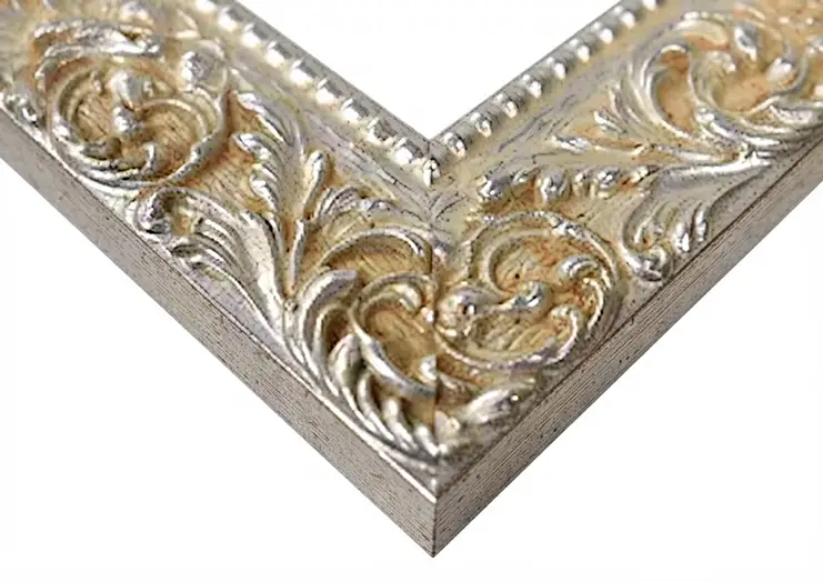 Cornice su Misura Barocca Argento