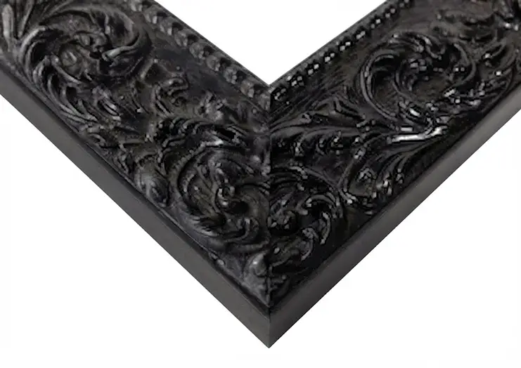 Cornice su Misura Barocca Nera