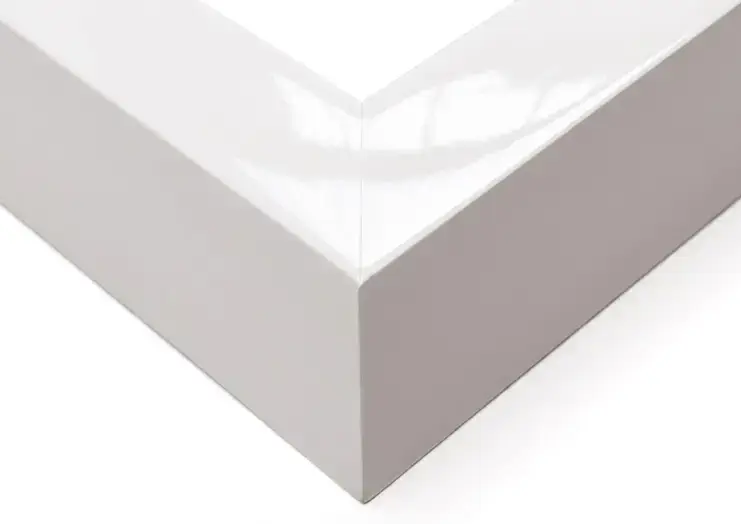Cornice su Misura Basic Bianca Lucida