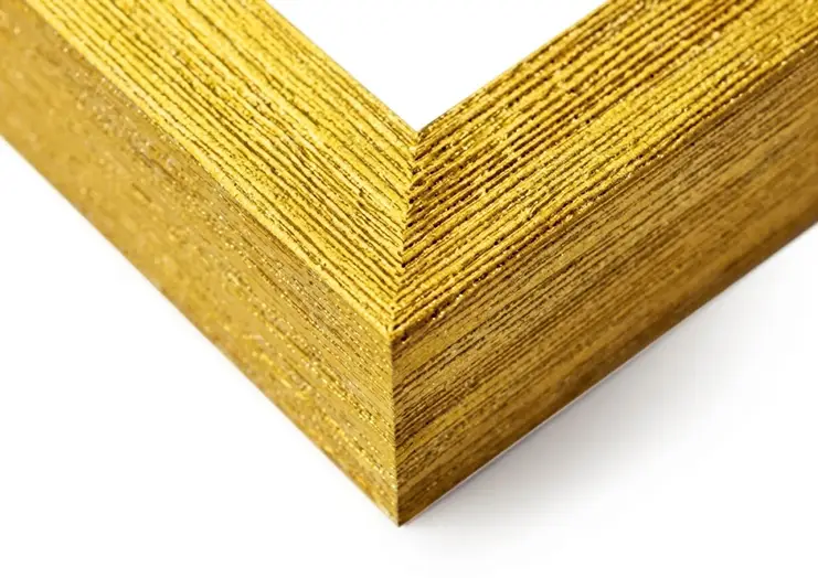 Cornice su Misura Basic Oro Graffiato
