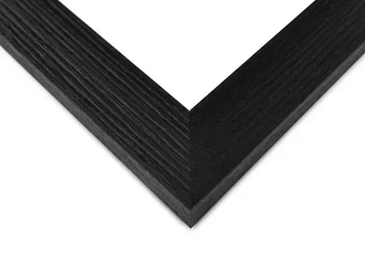 Cornice su Misura Cassettina Nera Opaco