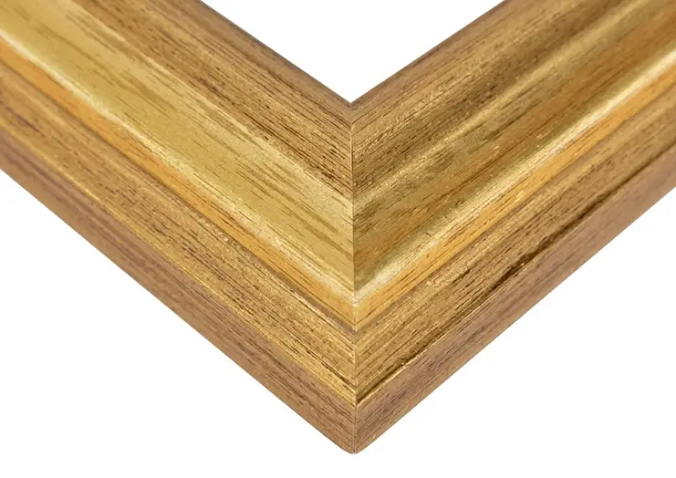 Cornice su Misura Classic Foglia Oro