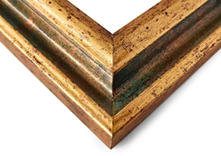Cornice su Misura Classic Oro - Verde