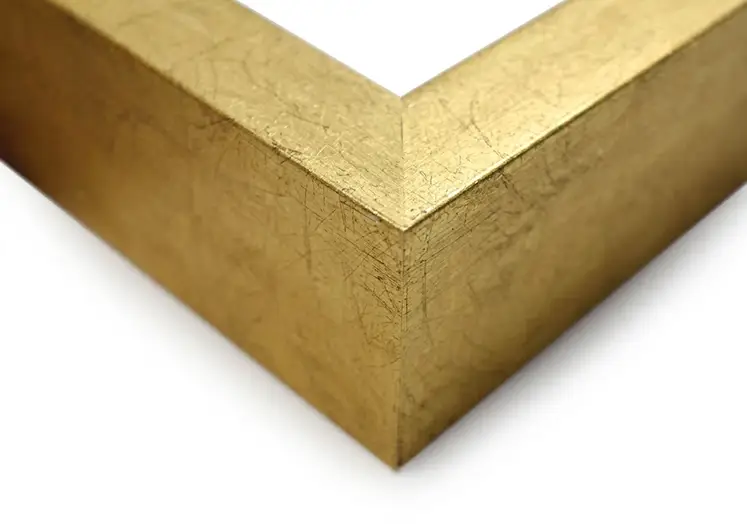 Cornice su Misura Dolly Legno Oro Antico