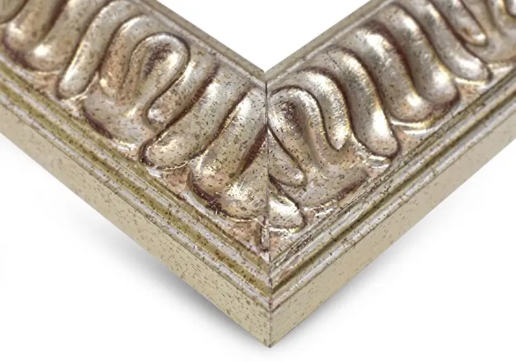 Cornice su Misura Exclusive Foglia Argento