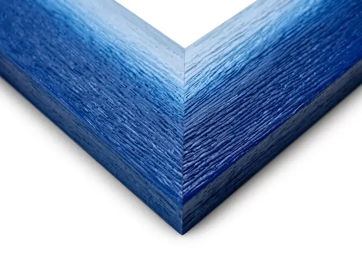 Cornice su Misura Party Celeste - Blu