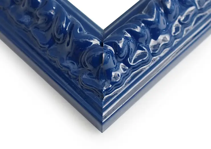 Cornice su Misura Pretty Lavorata Blu