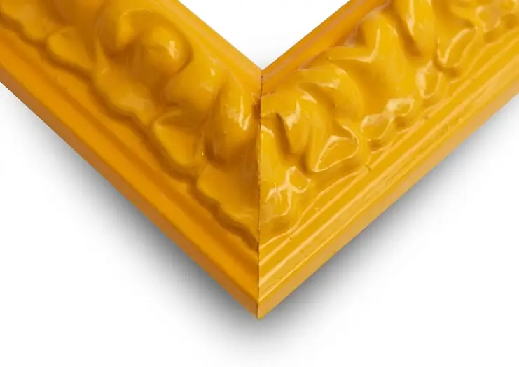 Cornice su Misura Pretty Lavorata Gialla