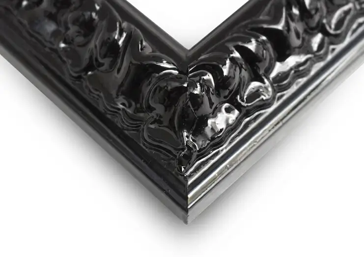 Cornice su Misura Pretty Lavorata Nera