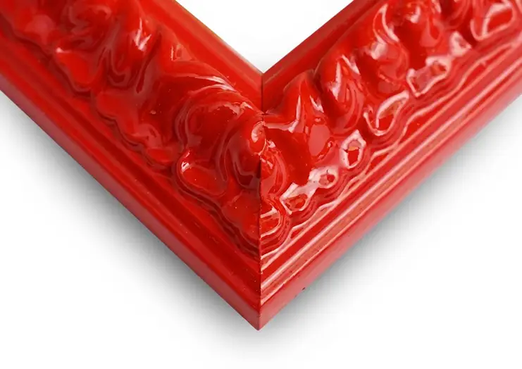 Cornice su Misura Pretty Lavorata Rossa