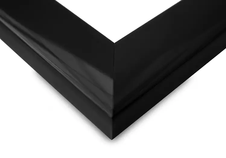 Cornice su Misura Sandy Laccata Nera