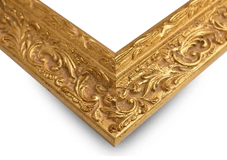 Cornice su Misura Veneziana Foglia Oro