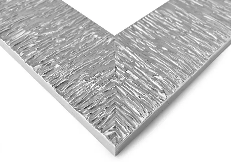 Cornice su Misura Wave Large Argento