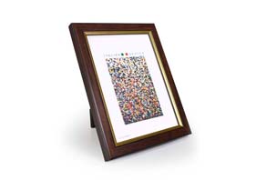 PortaFoto Arte Povera Filo Oro