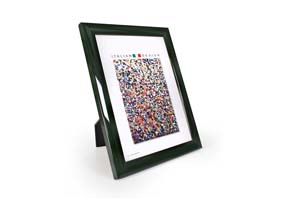 PortaFoto Piattina Laccata Verde